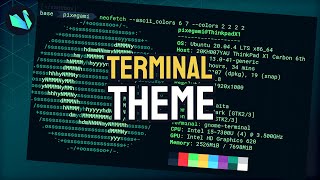 My Custom Ubuntu Linux Terminal with Themes and Plug-ins 💻