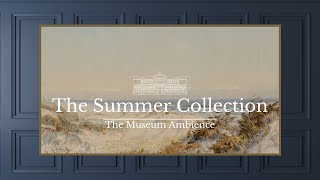 Summer Beach Landscape • Vintage Art for TV • 3 hours of steady painting • The S