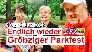 Gröbziger Parkfest 2022 - das wird eine Party!