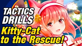 Fire Emblem Heroes - Tactics Drills: Grandmaster 121: Kitty-Cat to the Rescue! [FEH]