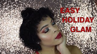 A VERY EXTRA HOLIDAY GLAM MAKEUP | Liza Vargas