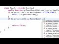 Android Application Development Tutorial   133   Overlay MotionEvent time