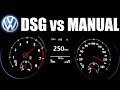 DSG vs Manual Transmission ?! Golf GTI Launch Control & Acceleration