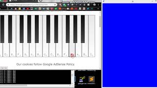 Python Piano Notes Detection