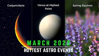 Astronomical Events of March 2022 | Morning Planets | Spring Equinox