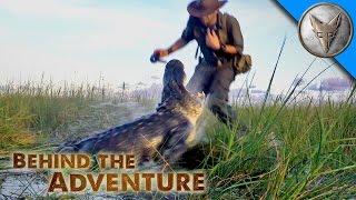 Nail Biting Alligator Encounter!