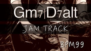 5 -1 Jam Backing Track (Gm7 D7alt) - D Altered Scale Practice