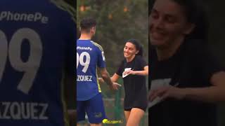 Alvaro wife training ground ൽ 😳🔥   AFTER SCORING SOME GOALS 🤪💝   KERALA BLASTERS   KBFC 4 SHORTS