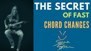 The Secret Of Fast Chord Changes | GuitarZoom.com | Steve Stine