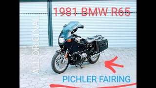 1981 BMW R65, Pichler fairing