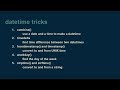 How to use python's datetime package
