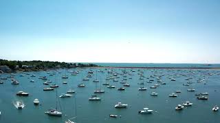 Stunning Harbor Drone View: Aerial Beauty Captured in 4K #harbour