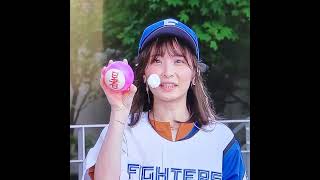 【突然脱いだ】#田中美都　#shorts　#気象予報士　#lovefighters 　#北海道日本ハムファイターズ