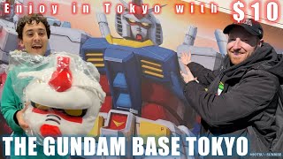 Must-Visit！THE GUNDAM BASE TOKYO Shop Tour with $10. #budgettravel #gundam