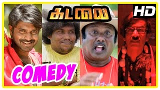 Kadalai Tamil Movie Comedy Scenes | Part 1 | Ma Ka Pa | Yogi Babu | Manohar | Manobala | Aishwarya