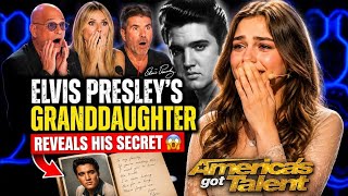 Elvis Presley’s Granddaughter Breaks Down on Stage… What She Revealed Left Judges SPEECHLESS 😳