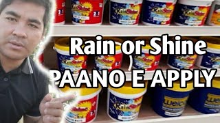 Rain/Shine Paints