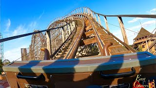 El Toro POV 4K Front \u0026 Back Row 60fps Six Flags Great Adventure Jackson, NJ