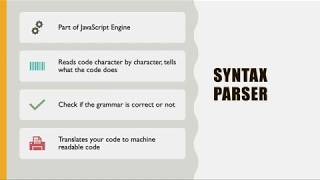 1. Javascript Basic : Syntax Parser, Lexical environment & Execution Context