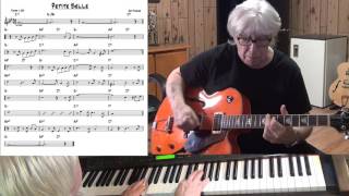 Petite Belle - Jazz guitar \u0026 piano cover ( Art Farmer )