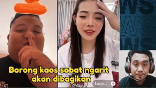 Keren..‼️Pak wo semar r7 borong kaos sobat ngarit untuk dibagi bagi