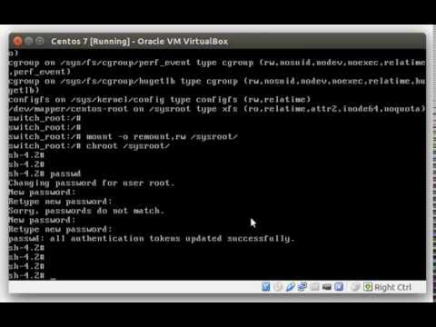 How to reset the root password on RHEL 7 and CentOS 7 How to reset the root password on RHEL 7 and CentOS 7