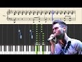 Maroon 5 - This Love - Piano Tutorial