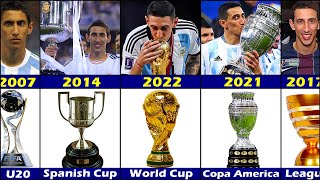 Ángel Di María Career All Trophies & Awards 2023