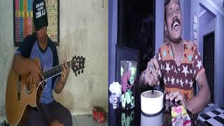 Alip ba ta kolaborasi WONDERFUL TONIGHT(gitar singing cover)