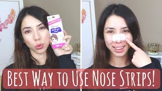 Best Way to Use a Pore (Nose) Strip!