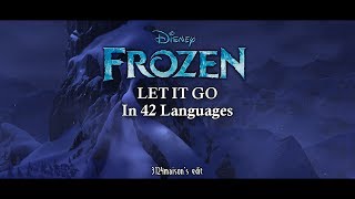 Frozen - Let It Go (Multilanguage)