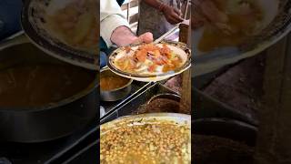 Aloo Chana chaat street food Karachi #streetfood #shorts #aloochaat