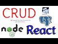 Reactjs Nodejs PostgreSQL CRUD Example