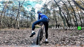 Mountainbike 🔴 RODE ROUTE Huijbergen / Grenspark Kalmthoutse Heide | Ride My Bike #1