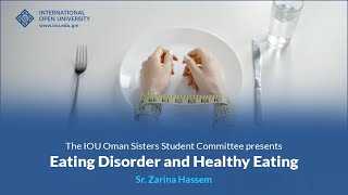 Eating Disorder and Healthy Eating