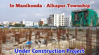 Near Manikonda - Under Construction Gated Community Flats For Sale in Hyderabad 