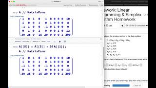 Linear Programming Duality & Mathematica Tutorial