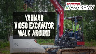 YANMAR ViO50 Excavator Walk Around