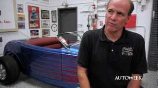 Hot Rod builder Roy Brizio's garage - interview video