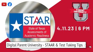Digital Parent University - STAAR & Test Taking Tips