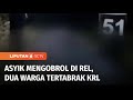 Dua Warga Tertabrak Kereta Commuter Line, Diduga Salah Perkiraan Datangnya Kereta | Liputan 6