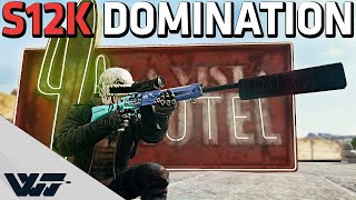 DOMINATING WITH S12K - PUBG