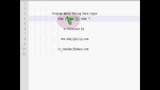 C C++ Programming Tutorial 34 String Pointers