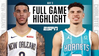 Lonzo Ball's Pelicans outduel LaMelo Ball's Hornets in Charlotte | Full Game Highlights