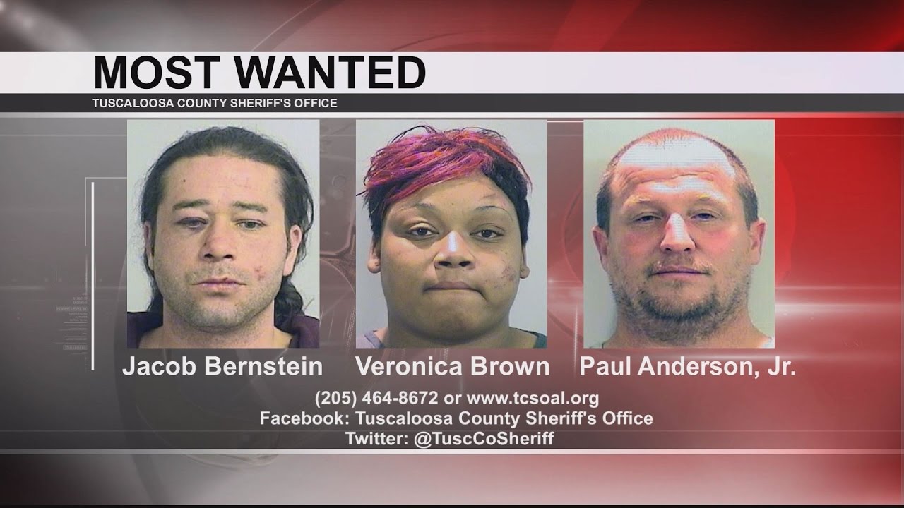 TUSCALOOSA'S MOST WANTED: MARCH 22, 2017 - YouTube