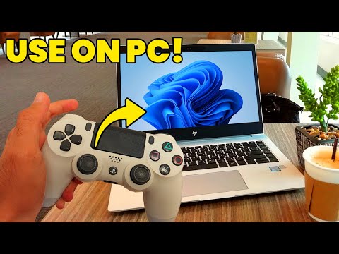 How To Use PS4 Controller on PC! DualShock 4 PC (DS4Windows)