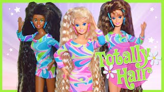 Unboxing 1992 Totally Hair Barbie Dolls! 😱 Birthday Surprise!