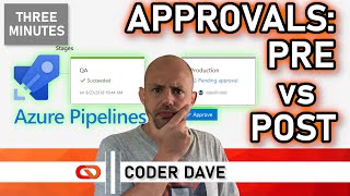 What is the difference? Azure Pipelines PRE and POST Deployment Approvals