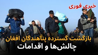 گزارش وزارت مهاجرین افغانستان: بازگشت بیش از یک میلیون و هشتصد هزار پناهنده و چالش‌های پیش رو