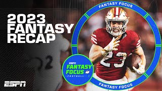 2023 Fantasy Football Recap | Fantasy Focus 🏈